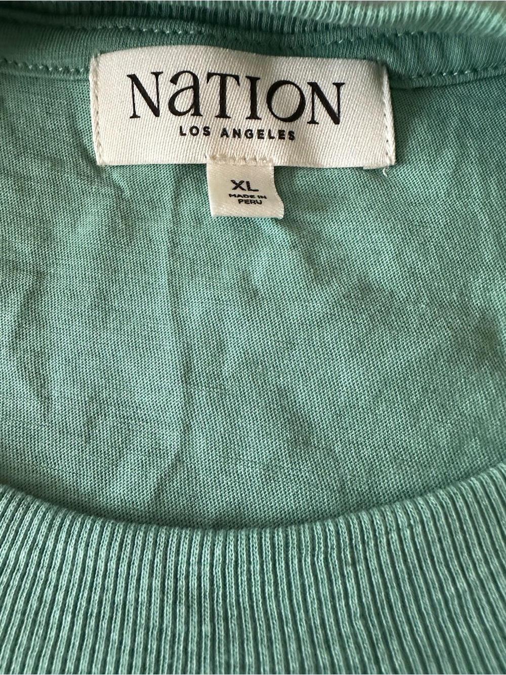 Nation Ltd Paulette Tank XL in Green Stone NWT - Picture 5 of 6